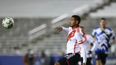 Hector David Martinez of River Plate during the friendly match of preparation between Monterrey and River Plate, at Cotton Bowl Stadium, on January 17, 2024 in Dallas, Texas, United States.