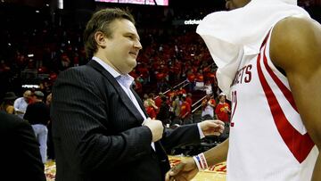 Daryl Morey, mánager general de los Houston Rockets.