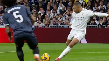 Los goles de Mbappé y Vinicius para vencer al Rayo