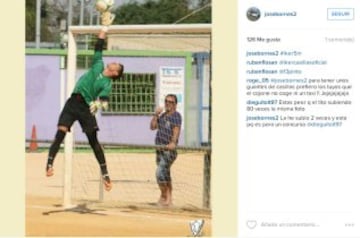 Concurso para ganar unos guantes firmados por Iker Casillas haciendo una palomita 