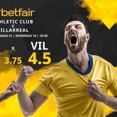 Athletic Club vs. Villarreal CF: horario, TV, estadísticas, clasificación y pronósticos