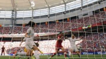 El Canad&aacute;-Inglaterra fue el partido del Mundial con mayor asistencia, 54.027 espectadores en Vancouver.