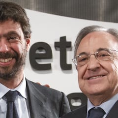 Florentino visita en Turín al presidente de la Juventus