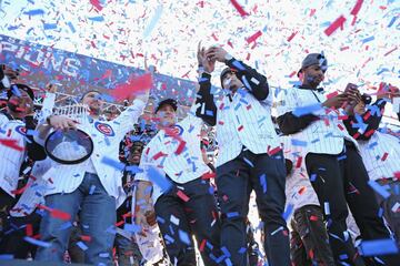 Chicago enloqueció con el desfile de sus héroes