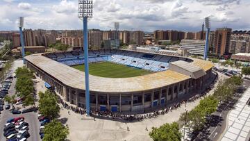 El Zaragoza llega al estreno liguero con 24.639 abonados