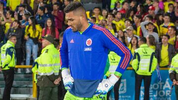 &Aacute;lvaro Montero, arquero de la Selecci&oacute;n Colombia