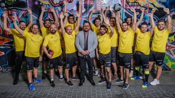 Plantilla del GMadrid Balonmano.