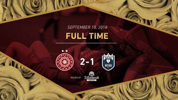 Este 15 de septiembre se disputó el primer partido de semifinales de la NWSL entre Portland y Seattle el cual terminó 2-1 en favor del equipo local.