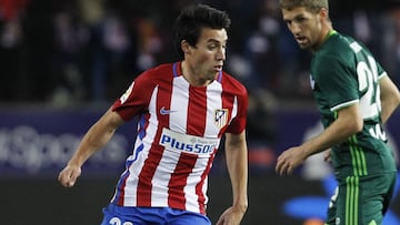 Nico Gaitán contra el Betis.