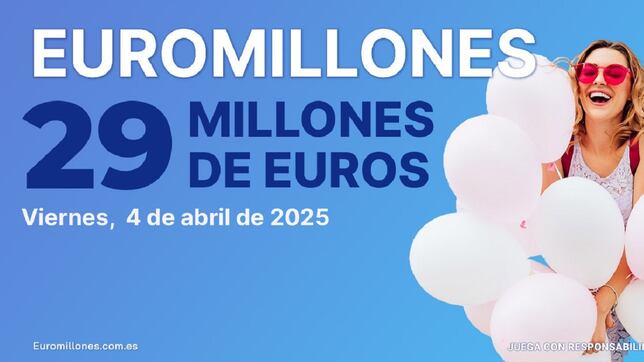 Euromillones: comprobar los resultados del sorteo de hoy, viernes 4 de abril