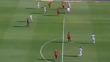 “Jerarquía”: Loyola metió un taco descomunal, casi termina en golazo y los argentinos se volvieron locos