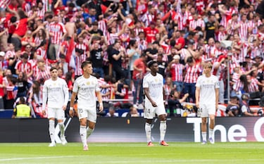 Cada jugador del Atlético corrió dos kilómetros más que los del Madrid