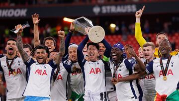 Brennan Johnson’s first-half goal gave Spurs victory over Man Utd in today’s Europa League final - earning the North Londoners a Champions League place.