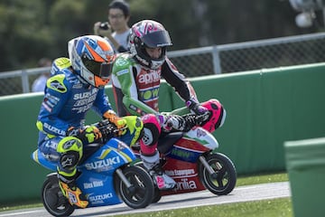 Aleix Espargaro y Alex Rins