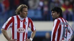 Forlán y Agüero rematan más para marcar menos