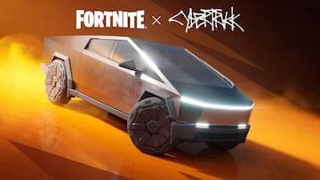 fortnite tesla cybertruck elon musk