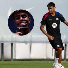 El llamativo cambio de look de Lamine Yamal para el Clásico