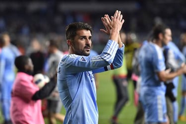 David Villa extends New York City FC contract up to 2018