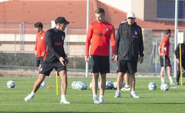 Primer madrugón del Atlético en San Rafael... y debut de la rampa