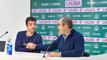 El Racing de Ferrol llama a la unidad por medio de Pumar