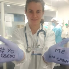 Bárbara de las Heras, una
sonrisa en urgencias de La Paz