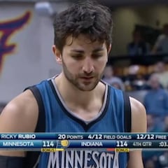 A Ricky no le tembló el pulso: ganó el partido desde la línea