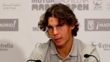 Nadal juega por el número dos: "Este es un torneazo"