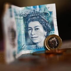 When will the new pound bills with the face of King Charles III start to circulate in the UK?