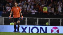 River trabajó en Ezeiza y espera por Armani para el jueves