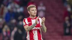 Trippier, ausente bajo la niebla