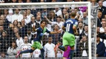 Ayoze celebra el gol del triunfo.