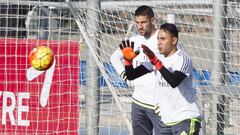 Zidane sale en defensa de Keylor: "Confío en él y ya está..."