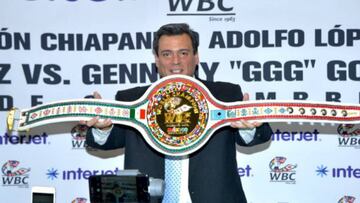 Cinturón de la pelea entre Canelo y GGG viajó en vuelo comercial