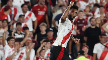 Nuevo reto de Borja en River: Seguir arriba de Ángel y Falcao