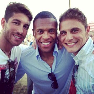 Julio Baptista y Joaquín 