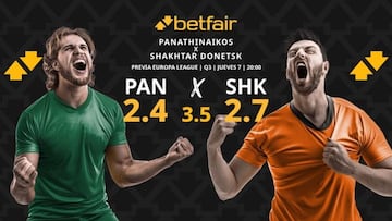Panathinaikos vs. Shakhtar Donetsk: horario, dónde ver, pronósticos y cuadro