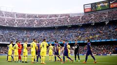 Barcelona-Villarreal en imágenes