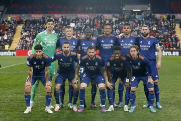 Once inicial del Real Madrid.