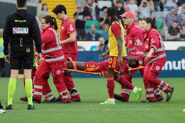 Ndicka no sufrió un ataque cardíaco