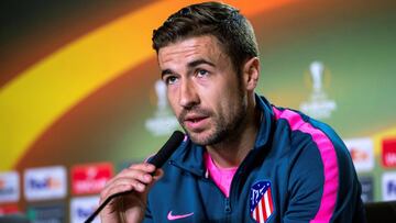 El capitán del Atlético de Madrid, Gabi Fernández.