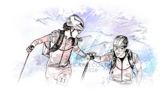 Así es el skimo, el deporte que puede dar un oro a España