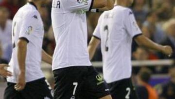 <b>DOS GOLES. </b>El asturiano le marcó dos tantos a su ex equipo, aunque sólo sirvieron para empatar.