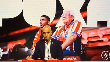 14-07-25. DAVID GUERRA, PRESIDENTE EJECUTIVO DEL SPORTING, DURANTE LA PRESENTACIÓN DE LA CAMPAÑA DE ABONADOS 2025-2026.