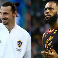 Ibrahimovic: "Yo podría jugar sin problema junto a LeBron"