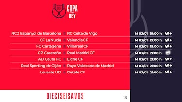 La RFEF resuelve el problema con las cabalgatas y reajusta los horarios de Copa