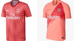Madrid and Barça, united by third shirt tonal harmony