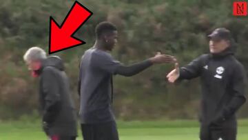 Sigue el lío: Pogba no saludó a Mourinho en el entrenamiento