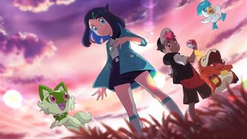 horizontes pokemon nuevo anime estreno nuevos pokemon dlc escarlata purpura