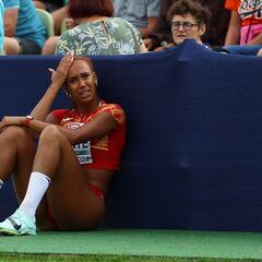 María Vicente se retira del heptatlón tras el salto de longitud