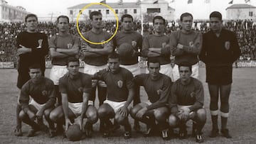 La mili en Melilla. Daucik, señalado con un círculo.